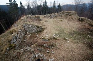 Ruiny zamku Karpień